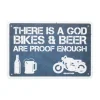 New Oxford MC-Skilte – Garageskilt – There Is A God OX383