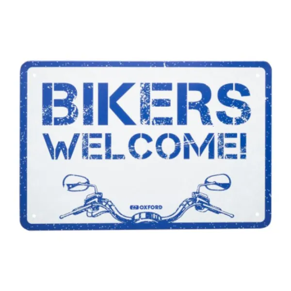Hot Oxford MC-Skilte – Garageskilt – Welcome OX381