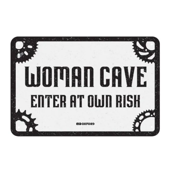 Sale Oxford MC-Skilte – Garageskilt – Woman Cave OX369