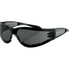 Outlet obster MC Solbriller – B Shield II Adventure Black Smoke