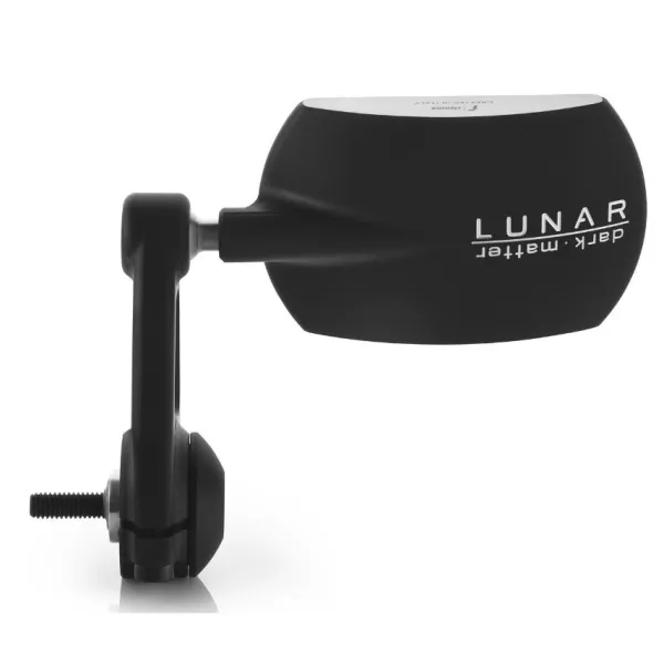 Clearance MC-Spejl – Rizoma Lunar Styrende Spejl Sort BS315BM