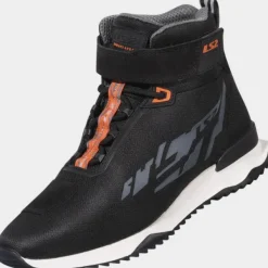 Outlet LS2 MC Støvler – Acrux Sort H-V Orange