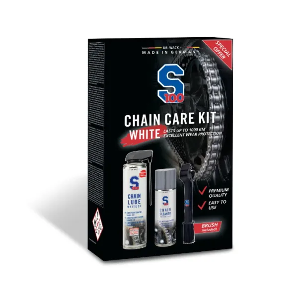New S100 – Hvid Kædespray Kit